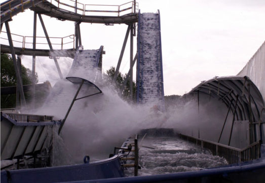 Das Big Splash ist eines von vielen großen Fahrgeschäften. Foto: privat